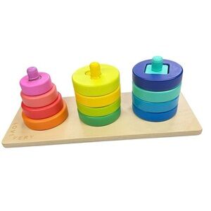 Lovevery Twist & Pivot Pattern Puzzle – Montessori Wood Toy (31-33 Mo)